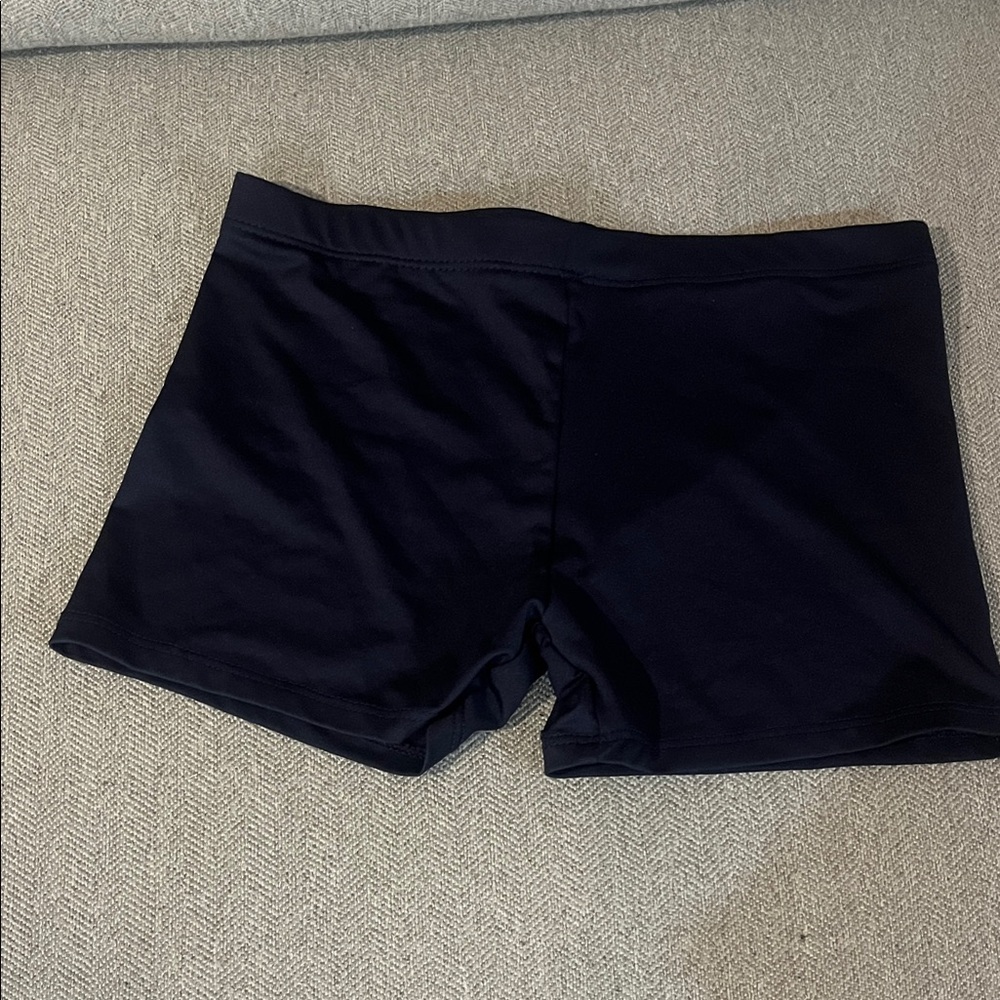 Set of Three Girls Shorts - Star Print, White, Navy Blue Size L 10 / 12 - Picture 7 of 9